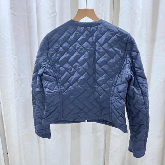 Brooks Brother Quilted Polyester Bomber Jacket - Size 6 - Picture 2 of 9